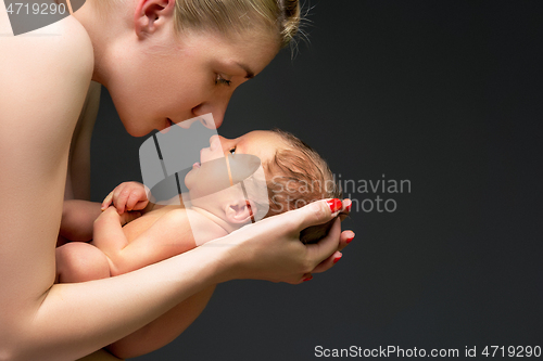 Image of mother with newborn child