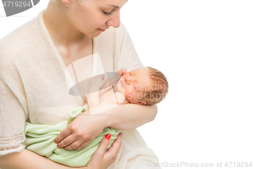 Image of mother with newborn child