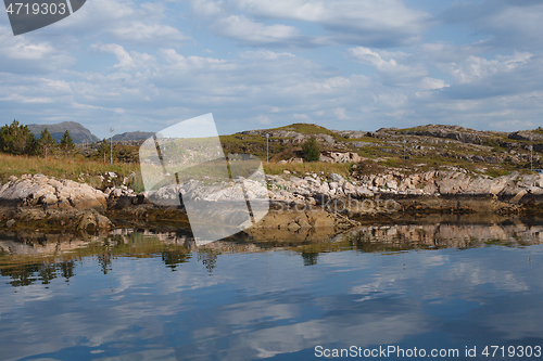 Image of Beautiful view on norwegian fjords