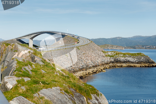 Image of atlantic road bridge in Norway