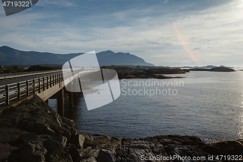 Image of atlantic road bridge in Norway