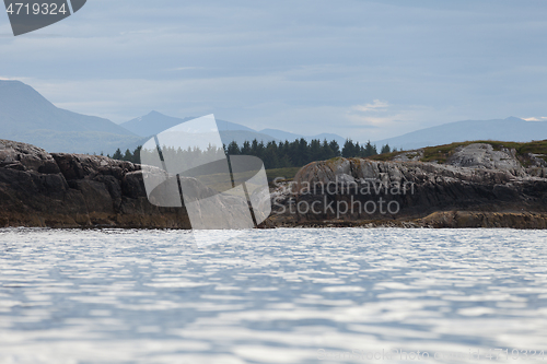 Image of Beautiful view on norwegian fjords