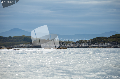 Image of Beautiful view on norwegian fjords