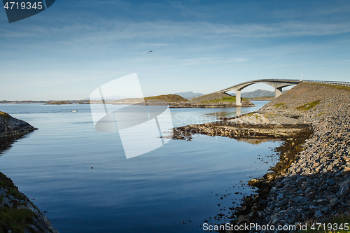 Image of atlantic road bridge in Norway