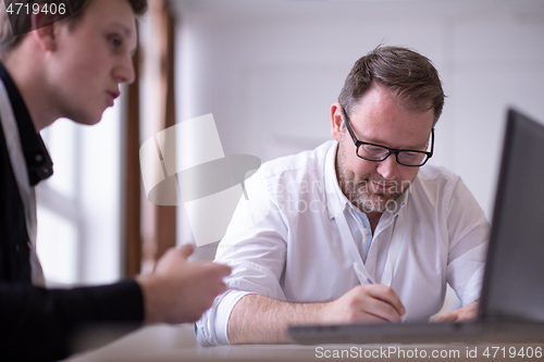 Image of Startup Business Team On Meeting at office