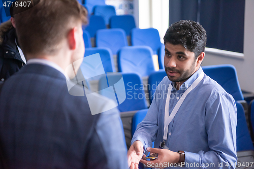 Image of Portrait of a young successful Businessman