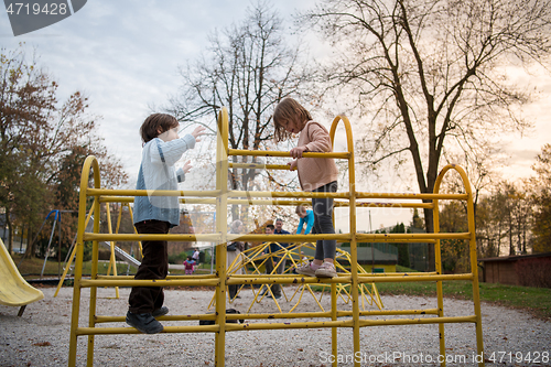 Image of kids in park playground