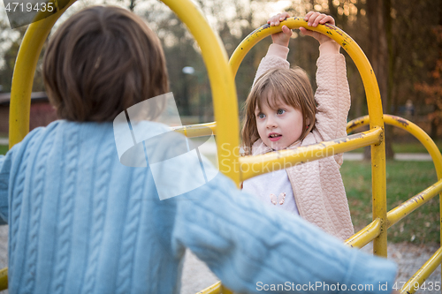 Image of kids in park playground