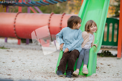 Image of kids in park playground