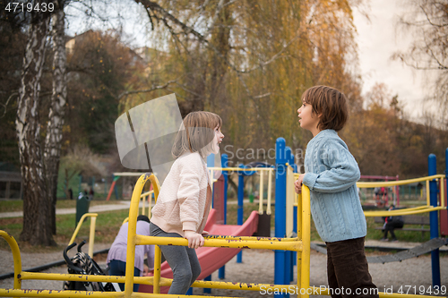 Image of kids in park playground