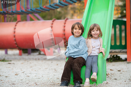 Image of kids in park playground