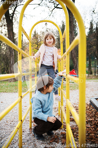 Image of kids in park playground