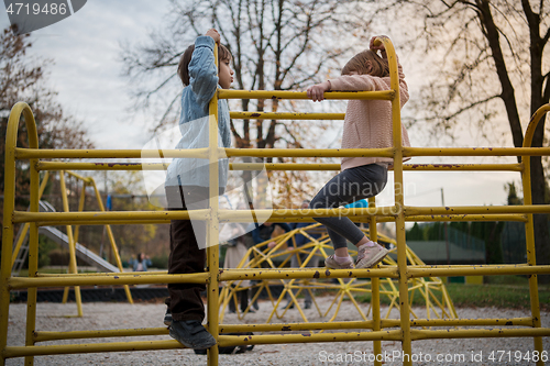 Image of kids in park playground