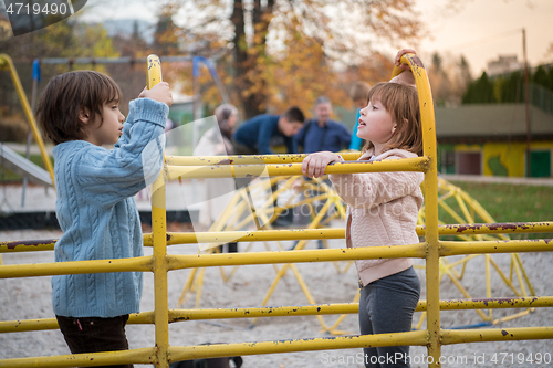 Image of kids in park playground