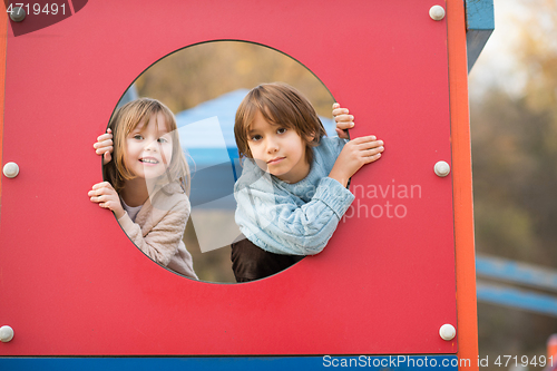 Image of kids in park playground