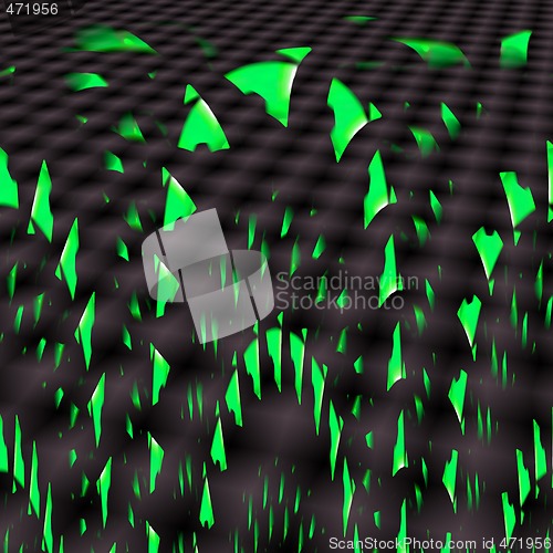 Image of Abstract 3d background