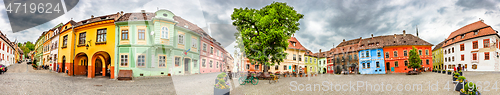 Image of Sighisoara Citadel Square, Romania