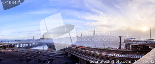 Image of Construction site of the new Slussen in Stockholm, Sweden