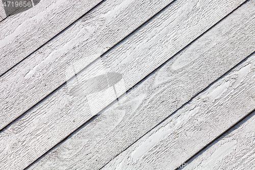Image of White rustic wooden planks background