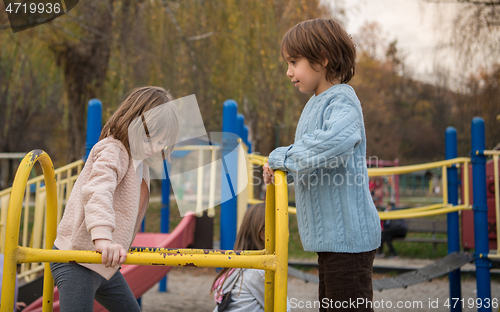 Image of kids in park playground
