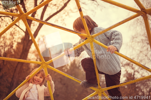 Image of kids in park playground