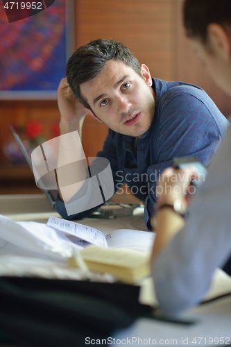 Image of business meeting