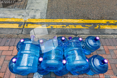 Image of Bottles at Street