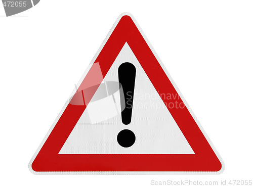 Image of Attention Road Sign