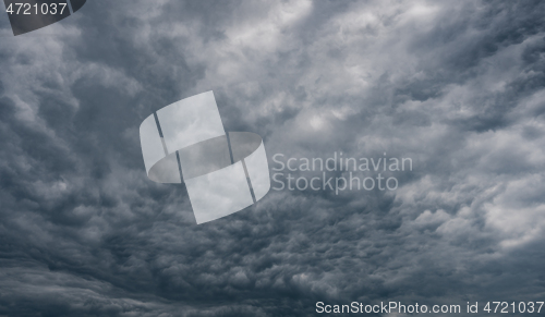 Image of Grey storm clouds