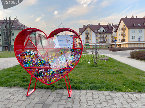 Image of Bottle caps for recycling