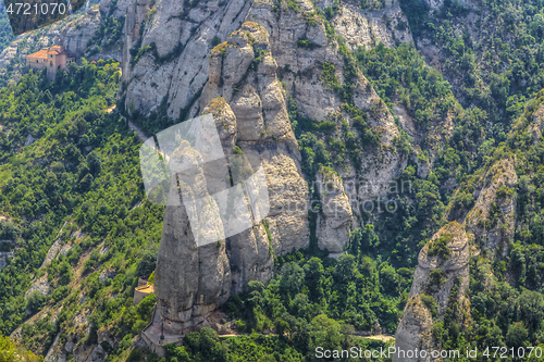 Image of Montserrat Mountain