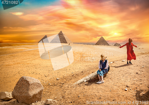 Image of Tour near the pyramids