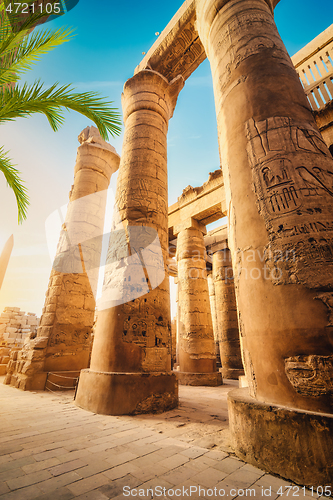 Image of Great columns in Karnak