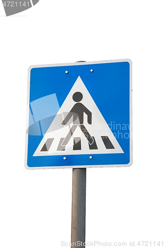 Image of Pedestrian Crossing Traffic Sign