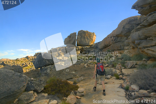 Image of Hiker takes on The wolfberg Arch March