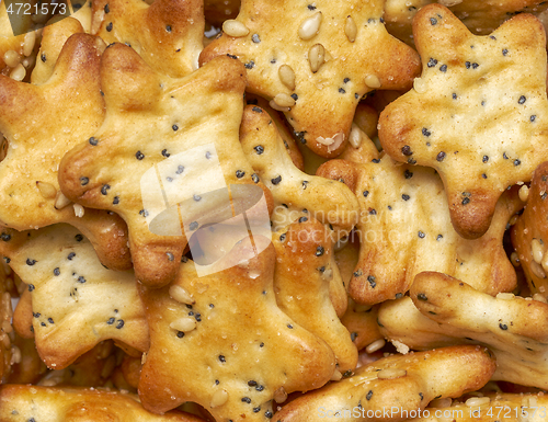 Image of salty snack closeup
