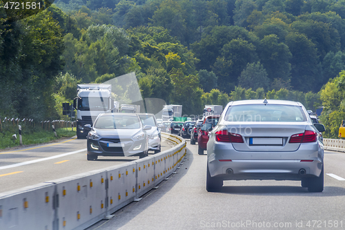 Image of highway scenery in Southern Germany