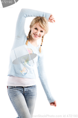 Image of Beautiful caucasian girl