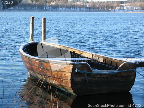 Image of Boat winter