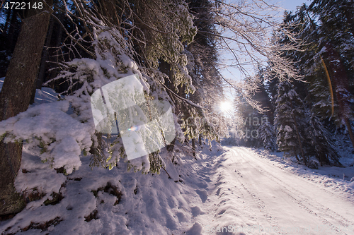 Image of winter road