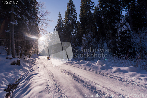 Image of winter road