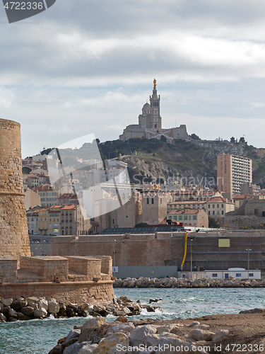 Image of Marseille France from Port