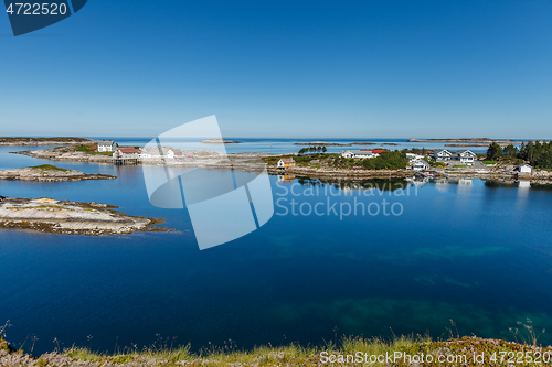 Image of Beautiful view on norwegian fjords