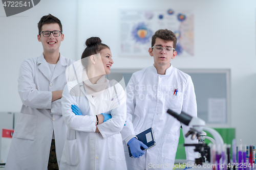 Image of Group portrait of young medical students