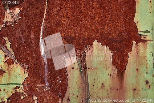 Image of Rusty scratchy texture