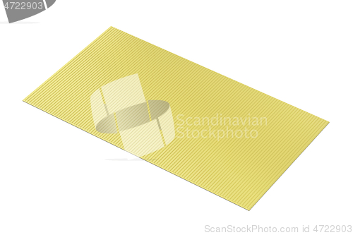 Image of Yellow exercise mat
