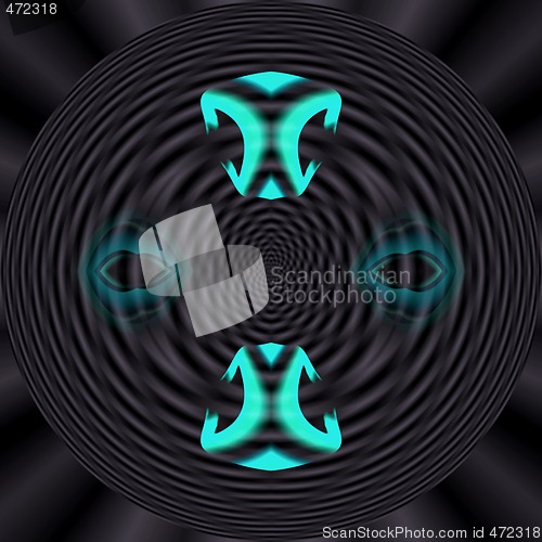 Image of Abstract 3d background