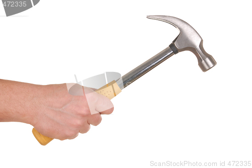 Image of Hand with Hammer