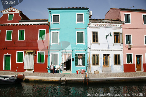 Image of Colorful houses Burano