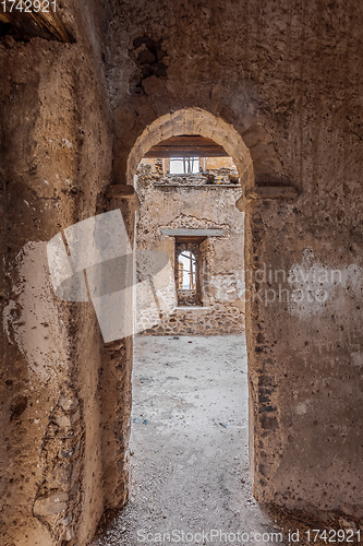 Image of ruins of Guzara royal palace, Ethiopia Africa